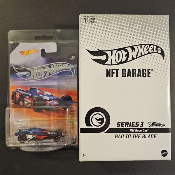Hot Wheels - Bad To The Blade - 2023 NFT Garage Series 3