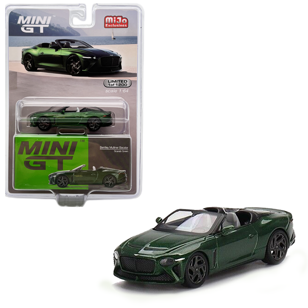 Mini GT - Bentley Mulliner Bacalar - Scarab Green