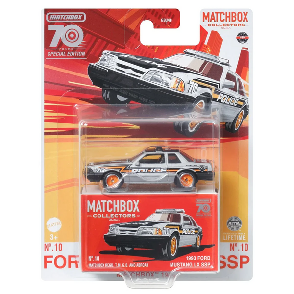 Matchbox - 1993 Mustang LX SSP - 2023 70th Anniversary Series