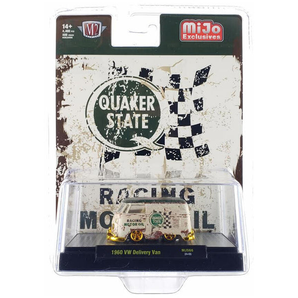 M2 Machines - 1960 VW Delivery Van "Quaker State Weathered" - 2024 *Chase*