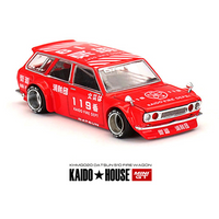 Kaido House x Mini GT - Datsun 510 Fire Wagon *Sealed, Possibility of a Chase*