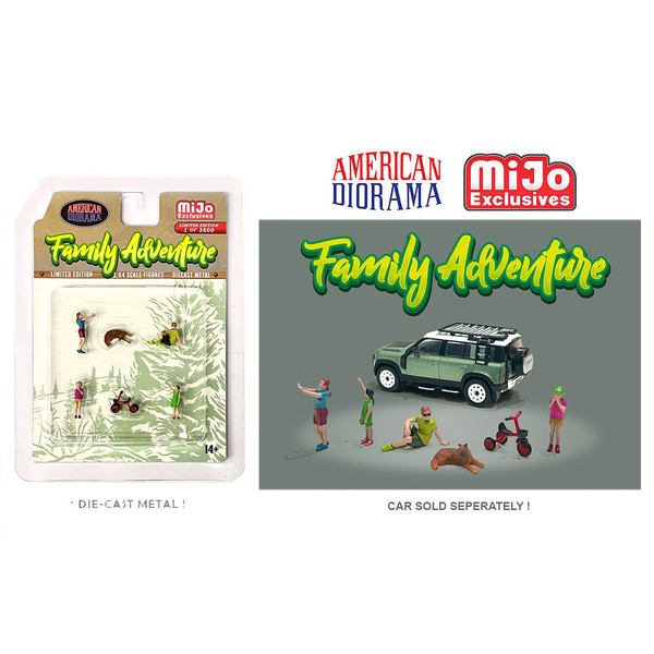 American Diorama - Family Adventure Figures - *MiJo Exclusive*