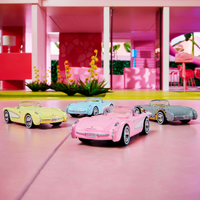 Hot Wheels - Barbie The Movie Corvette 4-Pack Collector Set - 2023 *Mattel Creations Exclusive*