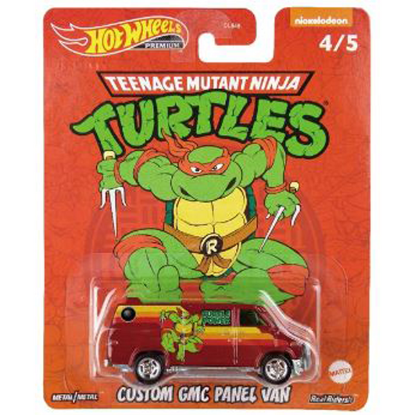 Hot Wheels - Custom GMC Panel Van - 2022 Teenage Mutant Ninja Turtles Series