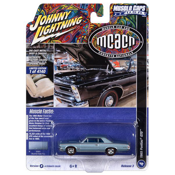 Johnny Lightning - 1965 Pontiac GTO - 2023 MCACN Series