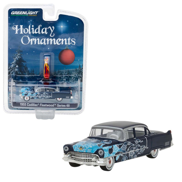 Greenlight - 1955 Cadillac Fleetwood Series 60 - 2018 Holiday Ornaments Series