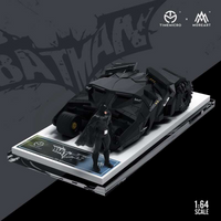 Time Micro x MoreArt - Batmobile "Tumbler" w/ Batman Figure