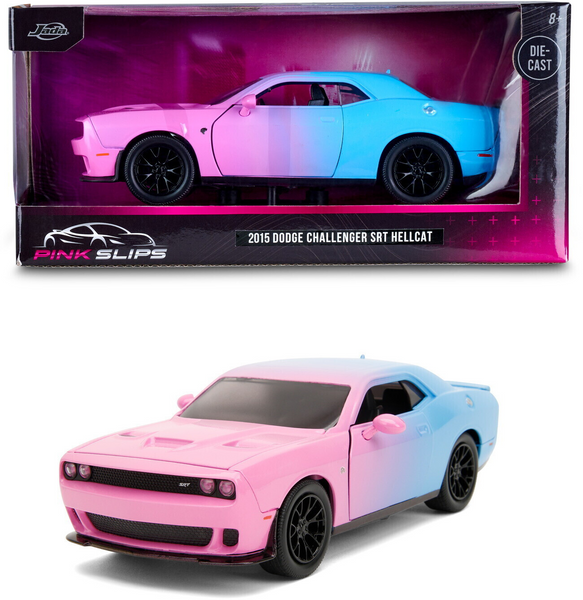 Jada Toys - 2015 Dodge Challenger SRT Hellcat - 2023 Pink Slips Series *1/24 Scale*