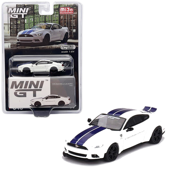 Mini GT - Ford Mustang GT LB-Works - White