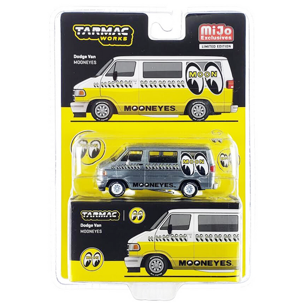 Tarmac Works - Dodge Van Mooneyes – Yellow *Chase*