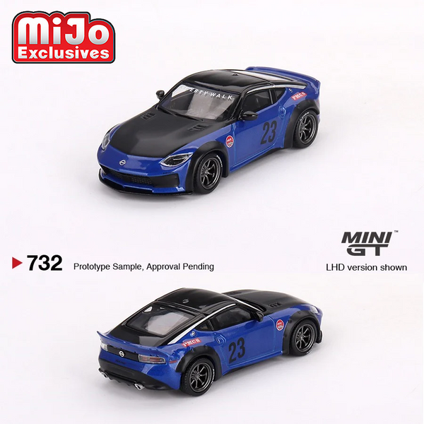 Mini GT - Nissan Z LB-Nation Works - Serian Blue *Pre-Order*