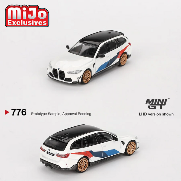 Mini GT - BMW M3 M Performance Touring - Alpine White *Pre-Order*