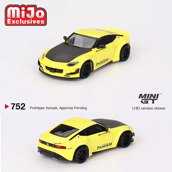 Mini GT - Nissan Z Pandem – Ikazuchi Yellow *Pre-Order*