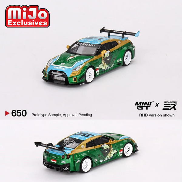 Mini GT X Mizu Diecast - LB-Silhouette Works GT Nissan 35GT-RR Ver.2 “RORO” *Pre-Order*