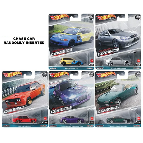 Hot Wheels - 2023 Modern Classics Series 10-Car Sealed Case *Possibility of a Chase Car* *Pre-Order*