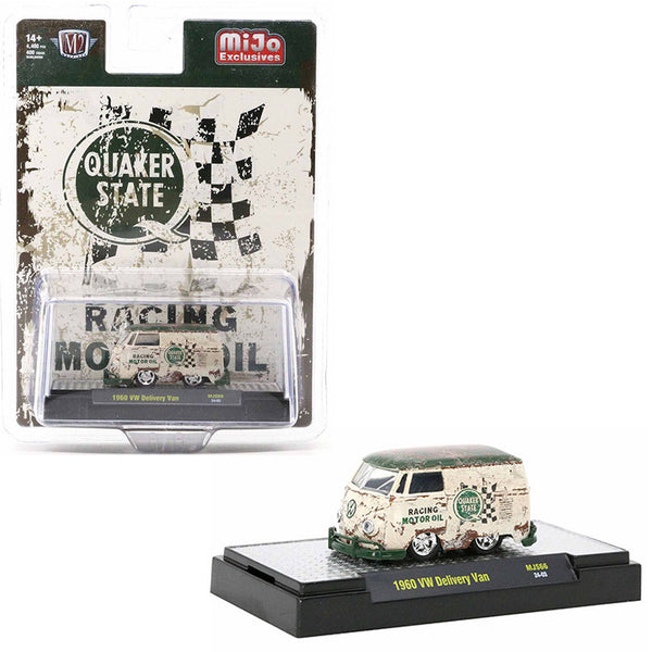 M2 Machines - 1960 VW Delivery Van "Quaker State Weathered" - 2024