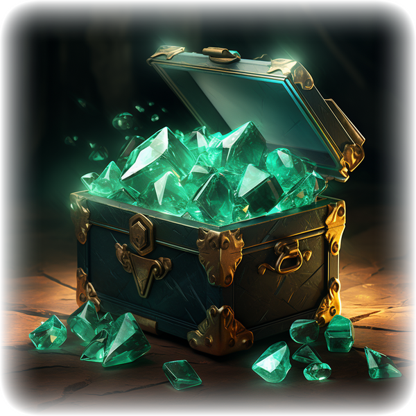 Top Collectibles - Emerald Mystery Box * Free Shipping in US & Canada*