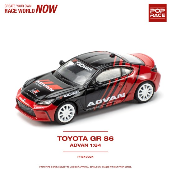 Pop Race - Toyota GR86 "Advan"
