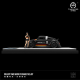 Time Micro - Volkswagen RWB Beetle Targa w/ Figure - Black