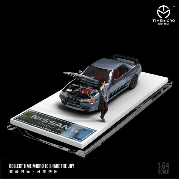 Time Micro - Nissan Skyline GT-R (R32) w/ Figure