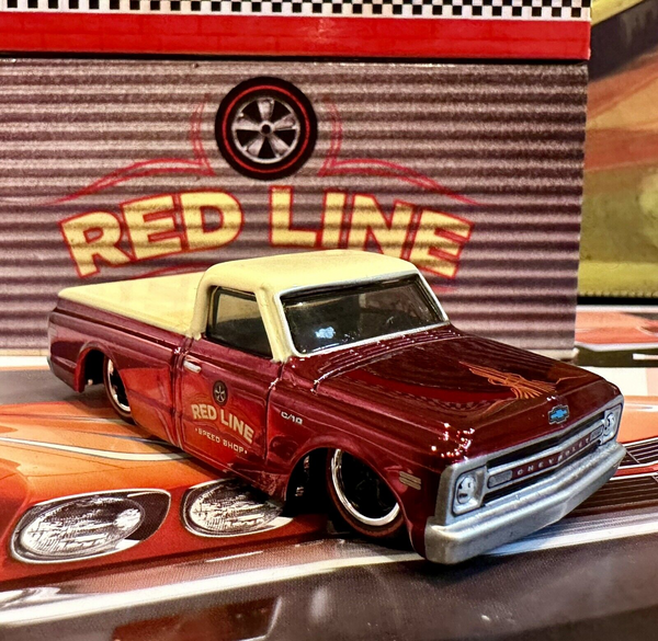 Hot Wheels - 1969 Chevy C/10 Pickup - 2021 *Red Line Club Exclusive*