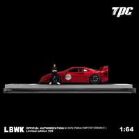 TPC - Ferrari F40 LBWK - Red w/ Figure