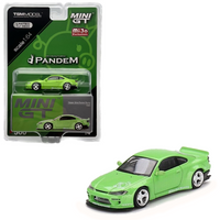 Mini GT - Nissan Silvia Pandem (S15) - Green