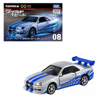 Tomica - Fast & Furious Nissan Skyline GT-R (BNR34) - 2022 Premium Unlimited Series