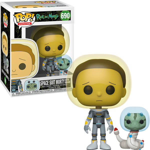 Funko - Space Suit Morty with Snake (Rick and Morty) - Pop! Vinyl Figure