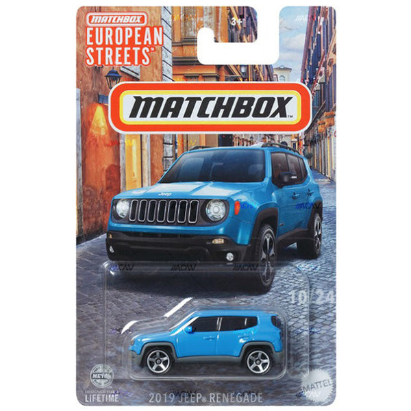 Matchbox - 2019 Jeep Renegade - 2024 European Streets Series