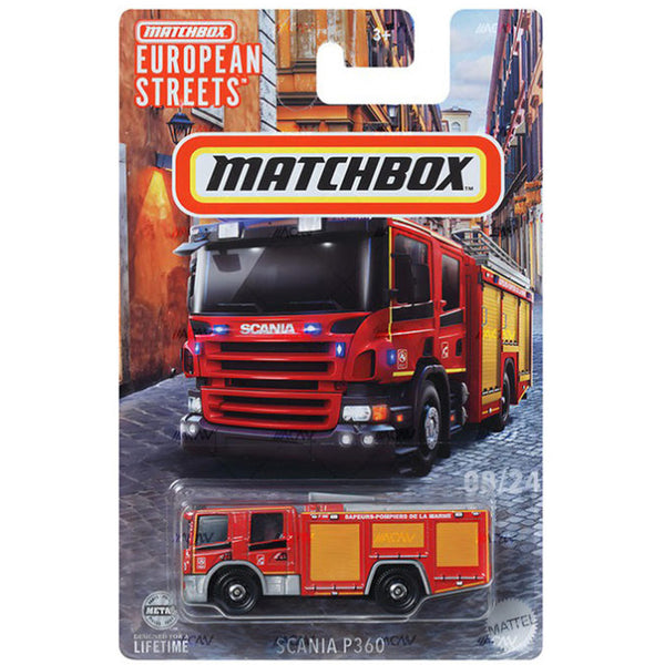 Matchbox - Scania P360 - 2024 European Streets Series