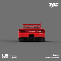 TPC - Nissan Silvia S15 LBWK "Advan" w/ Figure