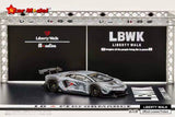 Star Model - LBWK Lamborghini Aventador Battleship Gray w/ Kato Figure *Dirty Version*