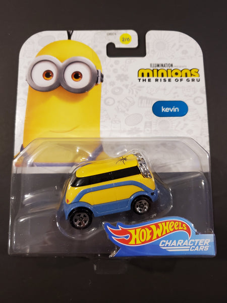 Hot Wheels - Kevin - 2020 Minions the Rise of Gru Character Cars