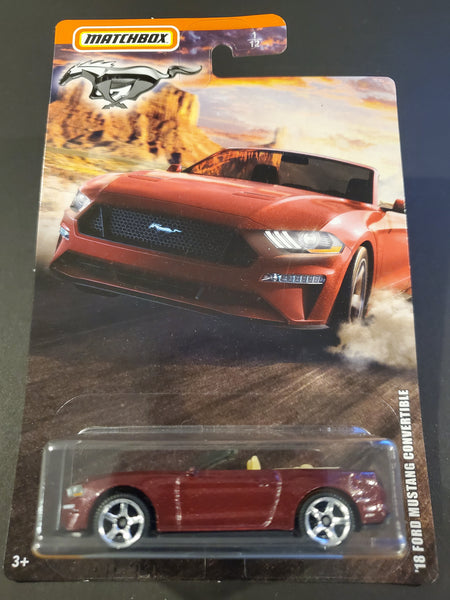 Matchbox - '18 Ford Mustang Convertible - 2020 Ford Mustang Series
