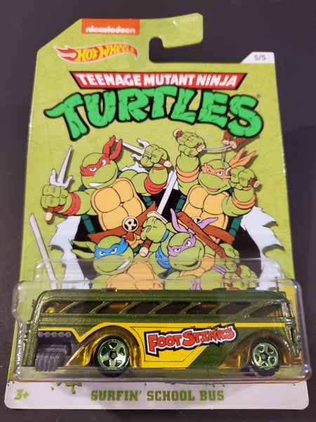 Hot Wheels - Surfin' School Bus - 2020 Ninja Turtles Series