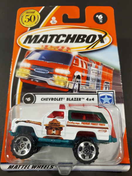 Matchbox -  4x4 Chevy Blazer  - 2002
