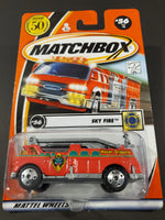 Matchbox - Bucket Fire Truck - 2002