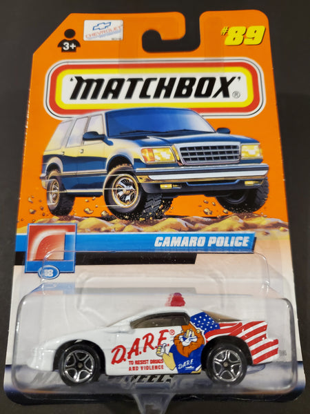 Matchbox -  1993 Chevrolet Camaro Z28 Police - 2000