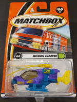 Matchbox - Mission Helicopter - 2000