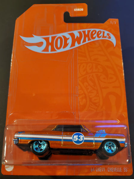 Hot Wheels - '64 Chevy Chevelle SS - 2021 Orange & Blue Series