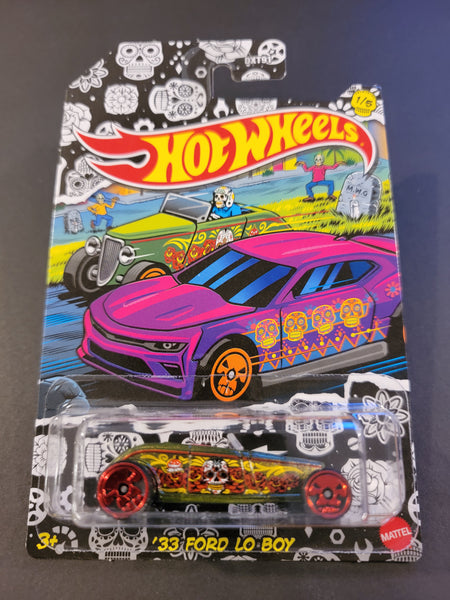 Hot Wheels - '33 Ford Lo Boy - 2021 Dia De Los Muertos Series