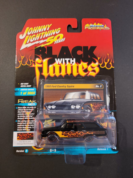 Johnny Lightning - 1960 Ford Country Squire - 2019 Street Freaks Series