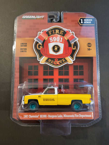 Greenlight - 1987 Chevrolet M1008 - 2021 Fire & Rescue Series *Hobby Exclusive Chase*