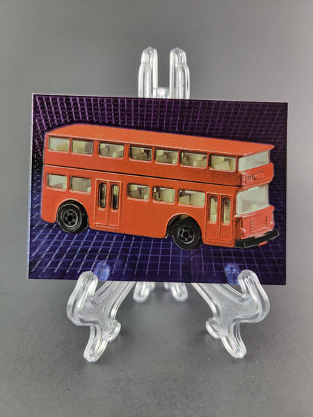 Hot Wheels - Double Deck Bus - 1999 Collector Cards Series
