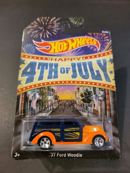 Hot Wheels - '37 Ford Woodie - 2014 4th of July Series