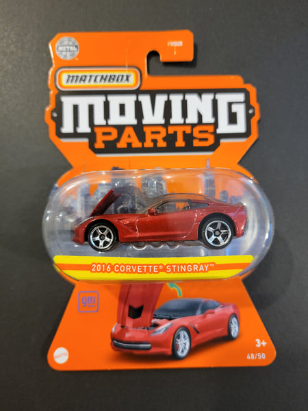 Matchbox - 2016 Corvette Stingray - 2021 Moving Parts Series