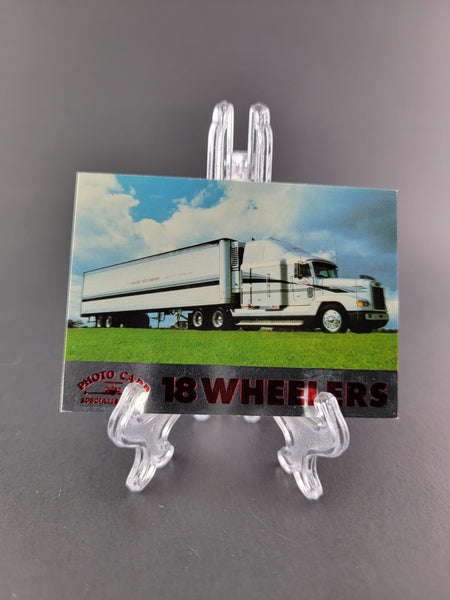 Photo Card Specialists - 1991 Freightliner Silver Aero - 18 Wheelers Series