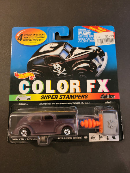 Hot Wheels - Fat Fendered '40 - 1995 Color FX Super Stampers Series