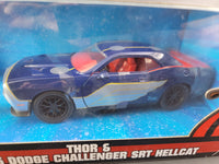 Jada Toys - Thor & 2015 Dodge Challenger SRT Hellcat - 2022 Marvel Series *1/24 Scale*